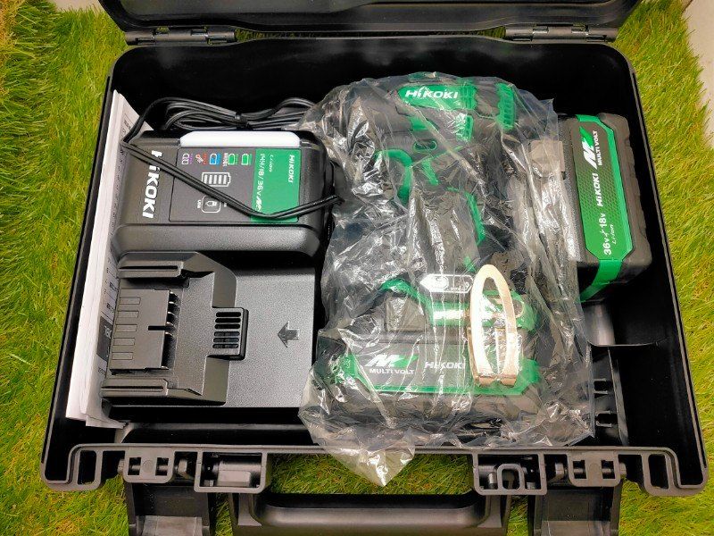 ☆HiKOKI(ハイコーキ) 静音インパクトドライバ マルチボルトバッテリ2個・充電器・ケース付 WHP18DBL(2LXPKZ)　未使用