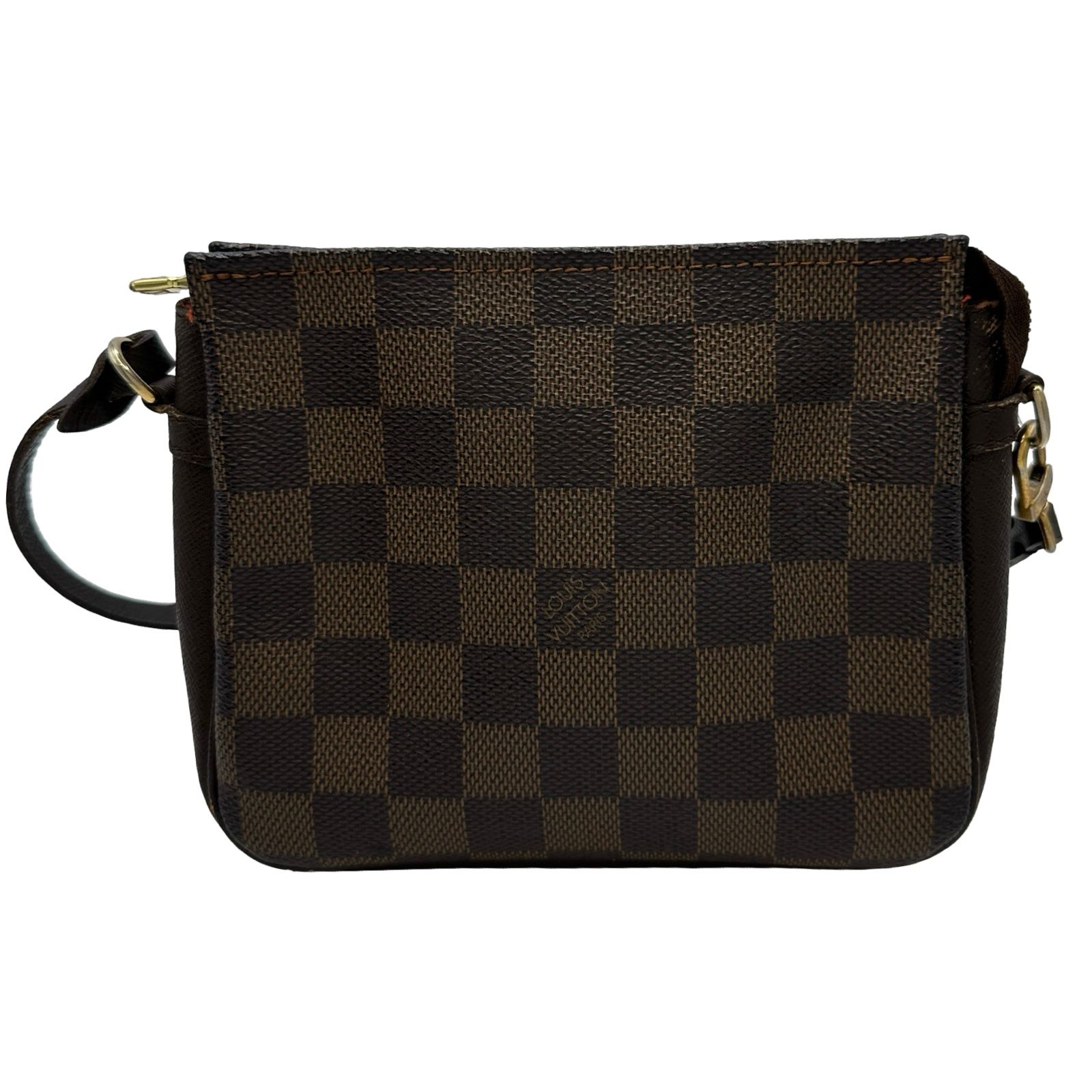 ルイ・ヴィトン LOUIS VUITTON トゥルース・メイクアップ N51982 ブラウン ダミエ レディース ポーチ