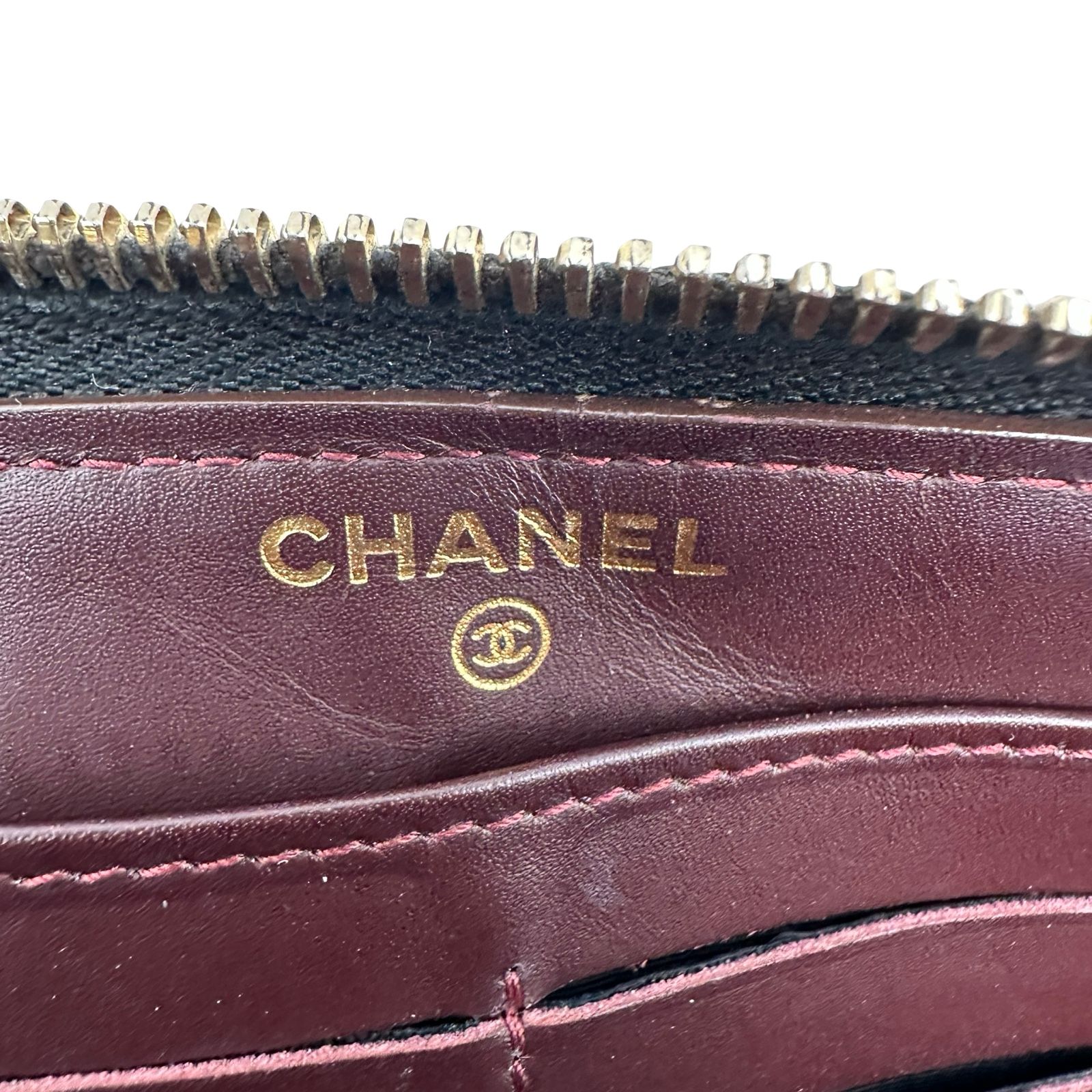 シャネル CHANEL マトラッセロングジップウォレット A50097 20番台 ブラック ゴールド金具 キャビア レディース 長財布 シャネル CHANEL マトラッセロングジップウォレット A50097 20番台