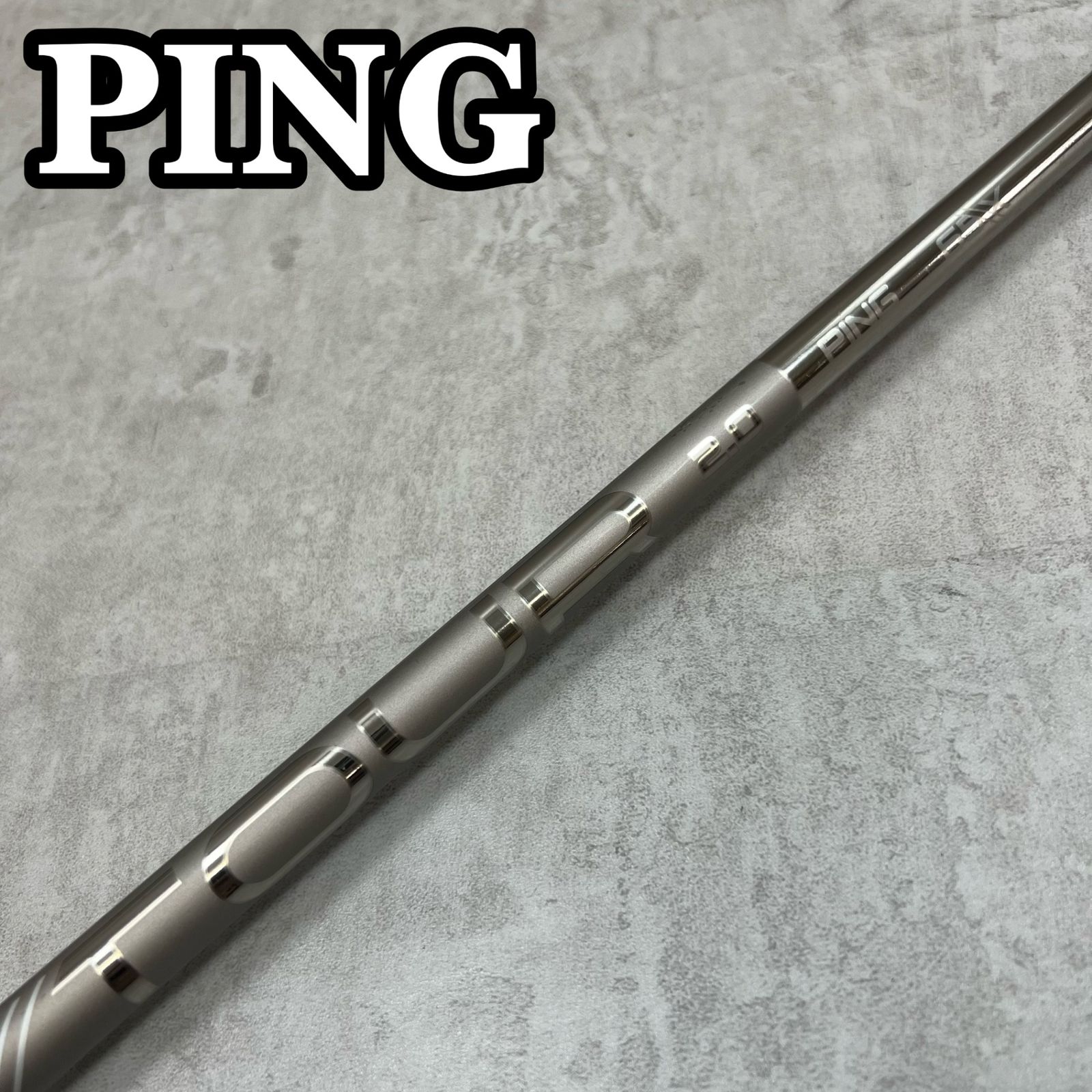 PING ピン TOUR2.0 65 ツアー メンズゴルフ フェアウェイウッド用シャフト 5W PINGスリーブ カーボン X