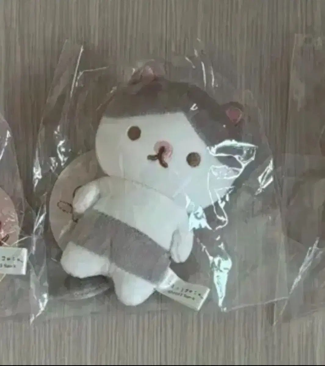サンエックス グレー 猫 マスコット ぬいぐるみ 未開封 イベント