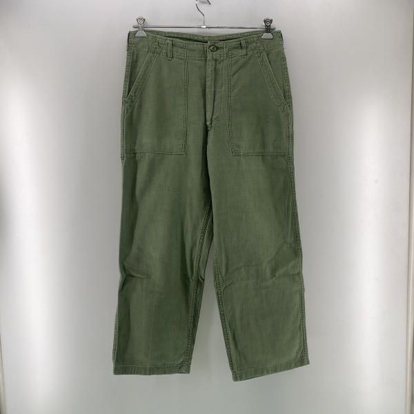 60s US army ベイカーパンツ w34 中古】U.S.ARMY 60s ベイカーパンツ サイズ34×29 ユーエスアーミー[24