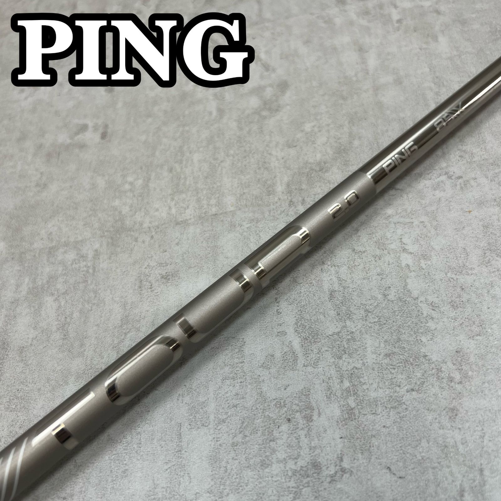 PING ピン TOUR2.0 85 ツアー メンズゴルフ ユーティリティー用シャフト PINGスリーブ カーボン X