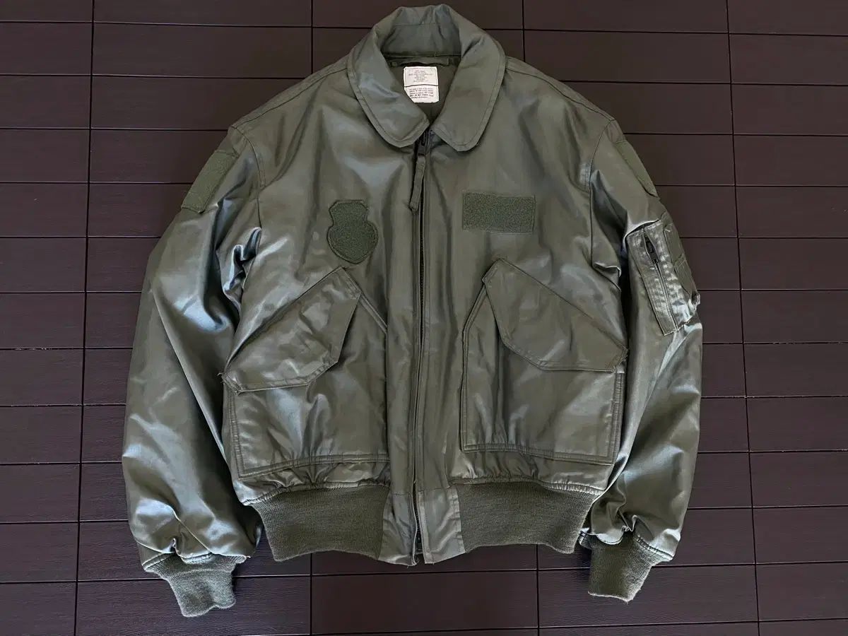 (L) 00s US Airporce CWU-36/P パイロットジャンパー フライト ジャケット