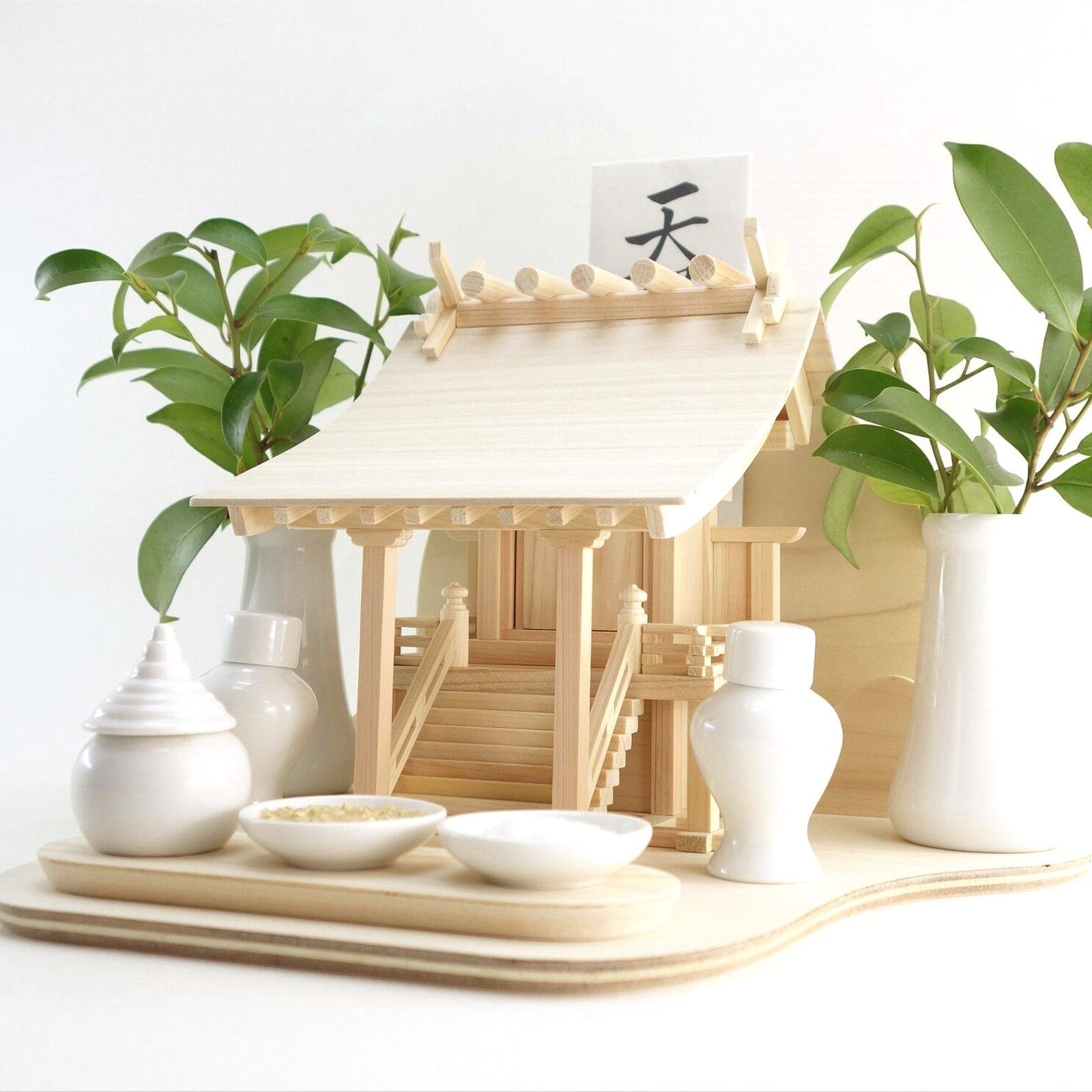 神棚《ながれ》神具セット 置き専用