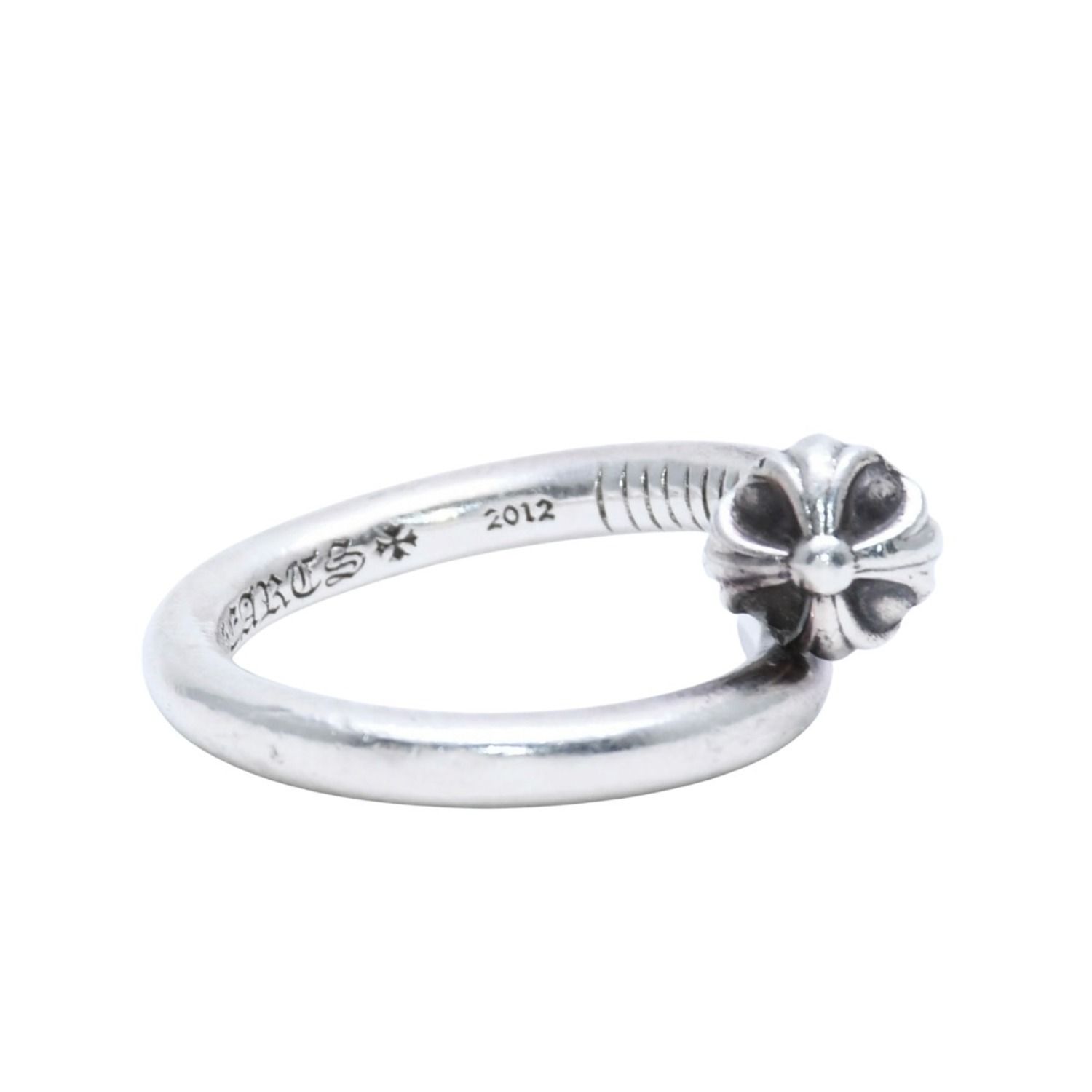 CHROME HEARTS クロムハーツ ネイルリング クロスボール 7.36g 15号 
