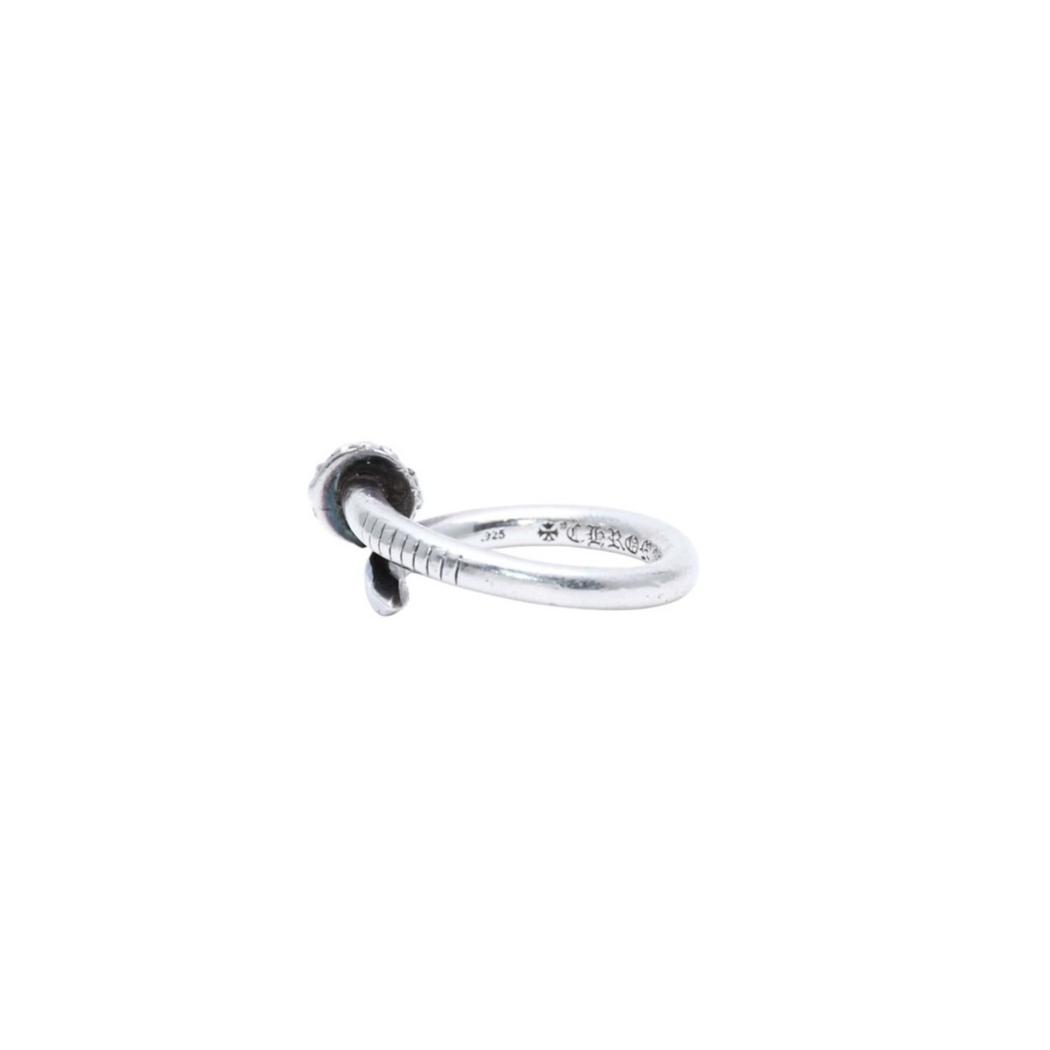 CHROME HEARTS クロムハーツ ネイルリング クロスボール 7.36g 15号 