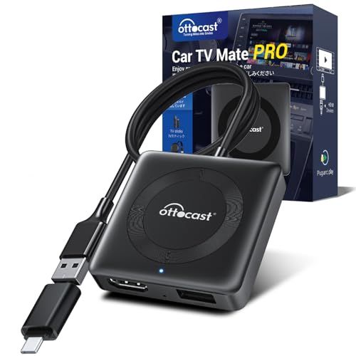 【公式】オットキャストカーテレビメイトプロOttocast Car TV Mate Prov ワイヤレスCarPlay＆スティックアダプター carplay hdmi入力端末 fire tv stick等に接続 カーナビ ユーチューブを見る 2c2e52f1 13,942円