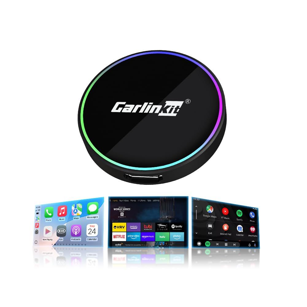 Carlinkit HD2CP Pro ワイヤレスCarPlayAndroid Auto HDMI入力機能 3IN1アダプター TV Box/TV スティック/GameBox/パソコンに対応 2Kまでの解像度対応 純正で有線CarPlay搭載 afbea9a1