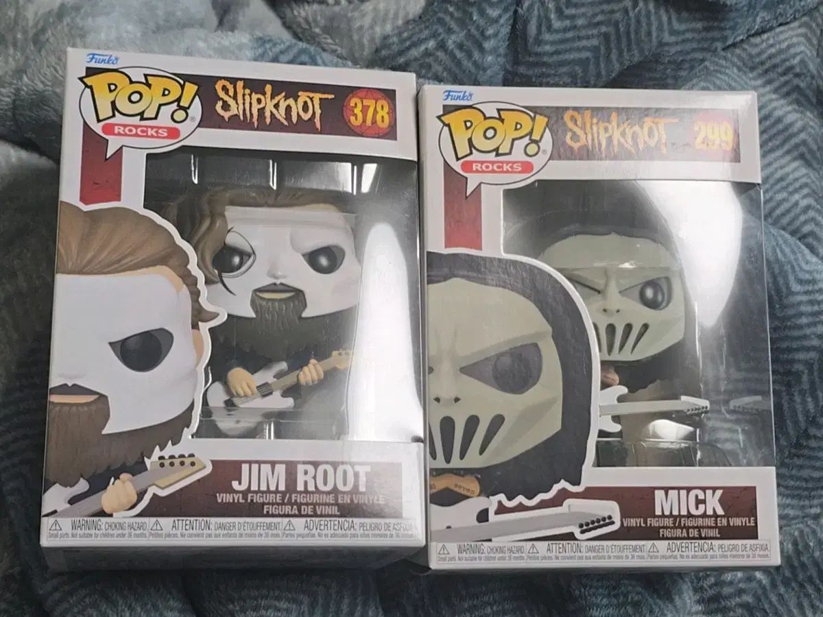 ファンコポップ 378/299 スリップノット ミック・トムソン ジム・ルート フィギュア まとめ slipknot