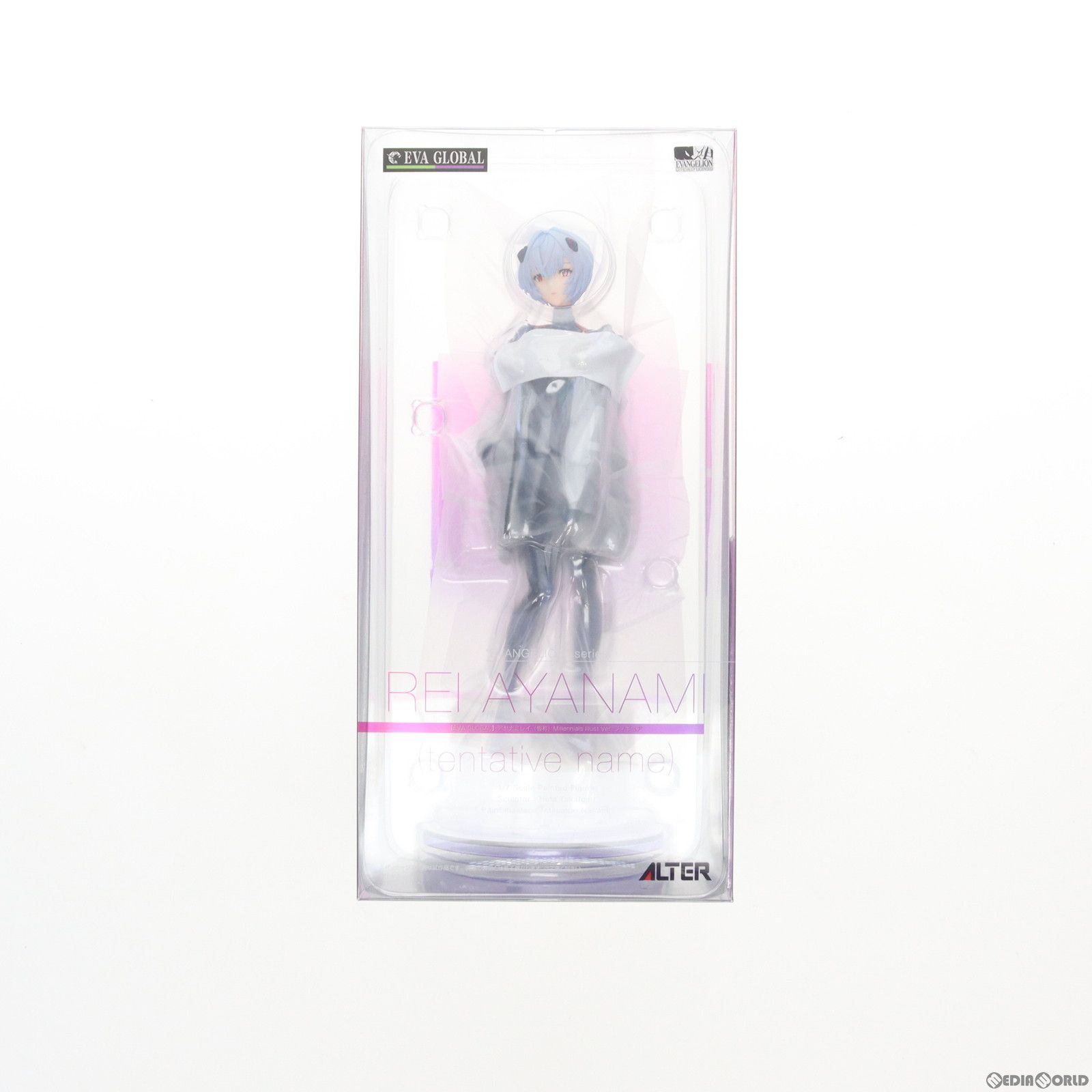 ミニ色紙付属 【EVA GLOBAL】アヤナミレイ(仮称)Millennials Illust Ver. 「エヴァンゲリオン」シリーズ 1/7 完成品 フィギュア EVANGELION STORE限定 アルター