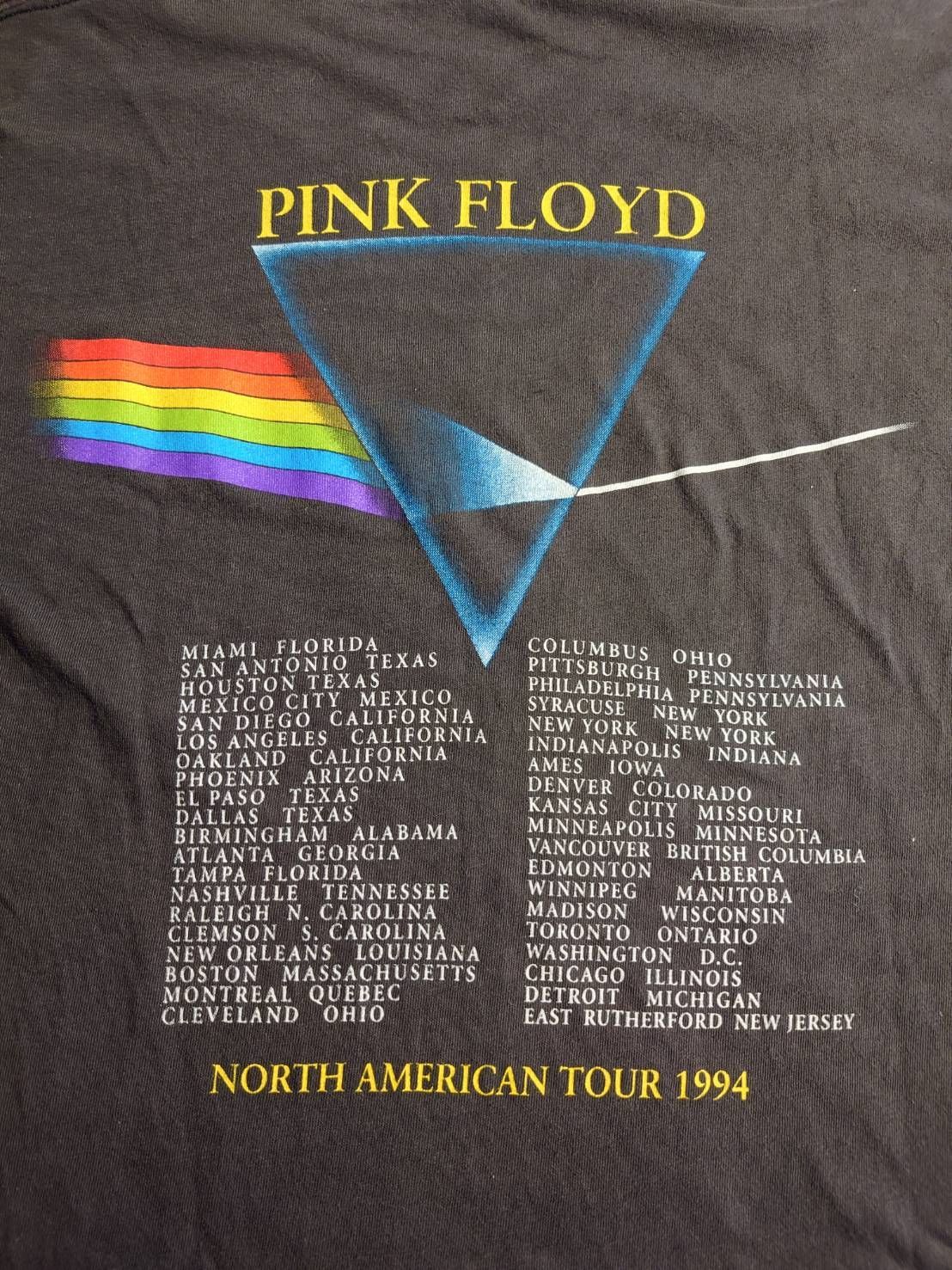 ピンクフロイド＿PINK FLOYD　ヴィンテージTシャツ　NORTH AMERICAN TOUR 1994