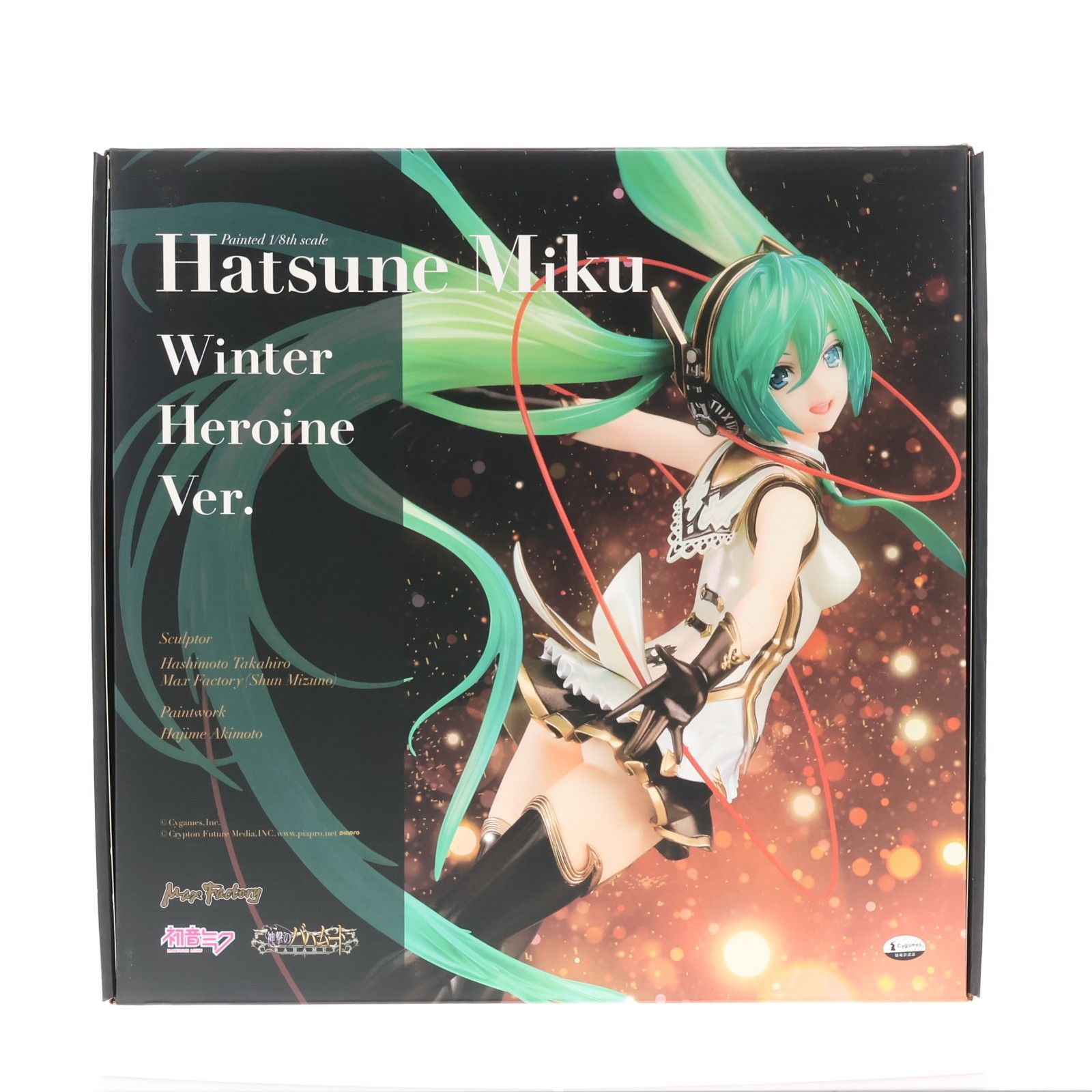 GOODSMILE ONLINE SHOP限定 初音ミク ウィンターヒロインVer. キャラクターボーカルシリーズ01 初音ミク×神撃のバハムート 1/8 完成品 フィギュア マックスファクトリー GOODSMILE ONLINE SHOP限定 初音ミク ウィンターヒロインVer