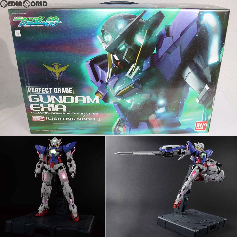 PG 1/60 GN-001 ガンダムエクシア(LIGHTING MODEL) 機動戦士ガンダム00(ダブルオー) プラモデル(0219773) バンダイ