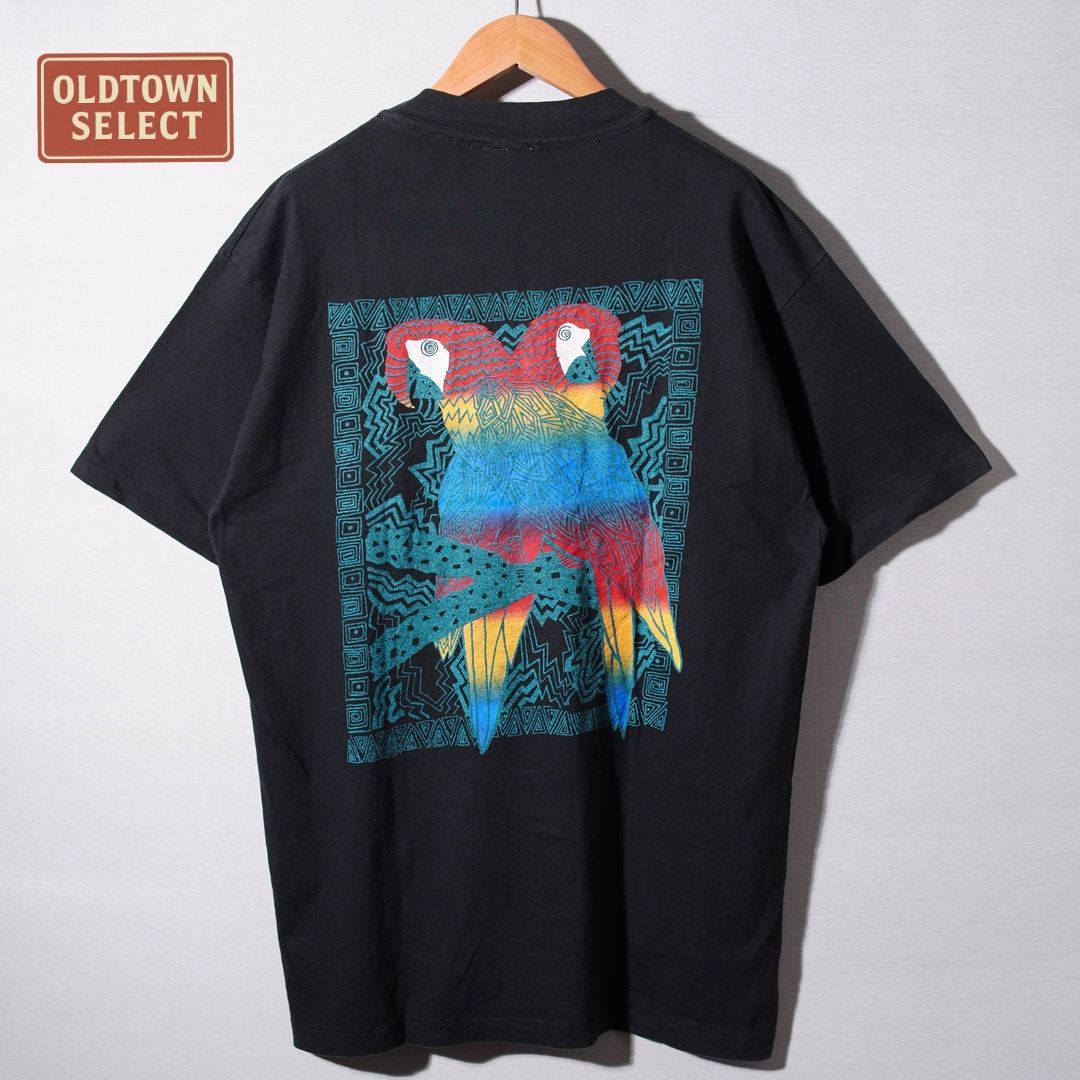 90s USA製 ヴィンテージ Tシャツ L ブラック All Sports オール