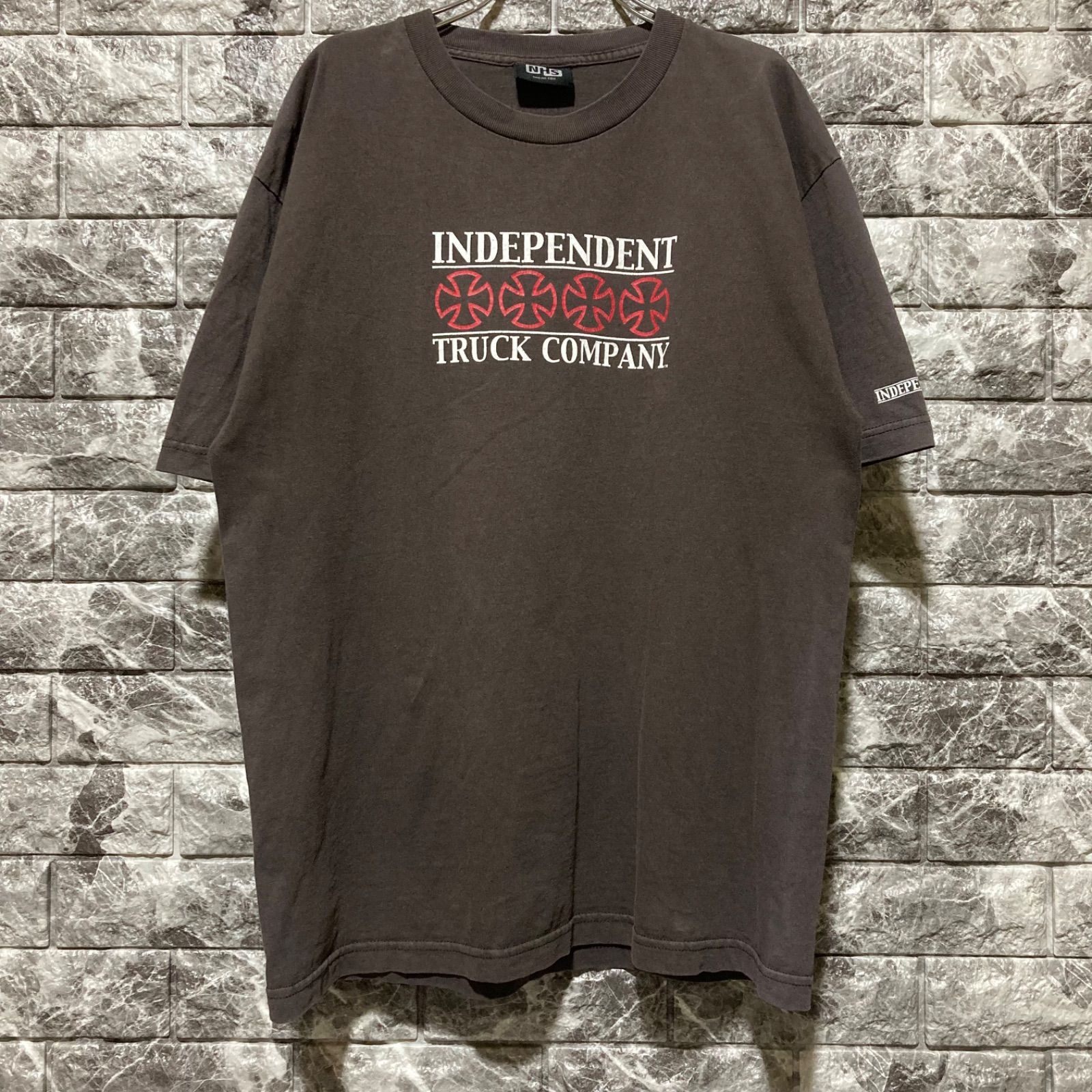 INDEPENDENT Tシャツ L インディペンデント アイアンクロス スケーター