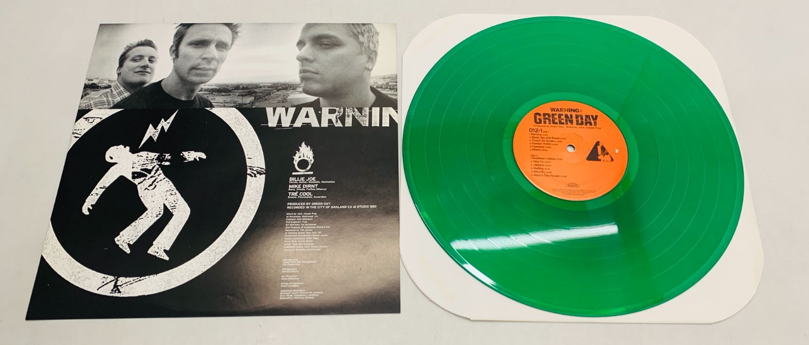 Green Day(グリーンデイ) 『Warning』2000年リリース USオリジナル／LP