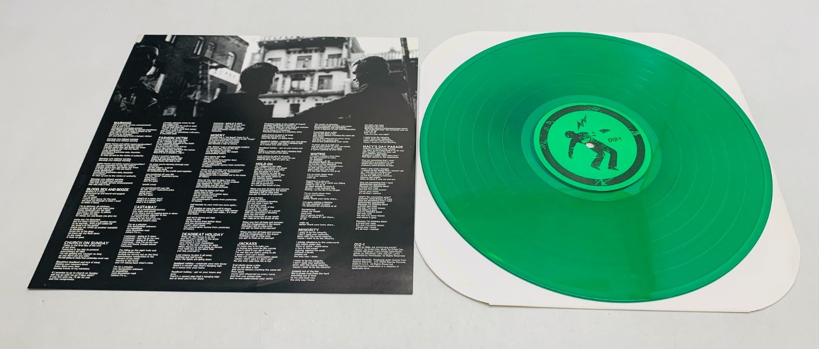 Green Day(グリーンデイ) 『Warning』2000年リリース USオリジナル／LP