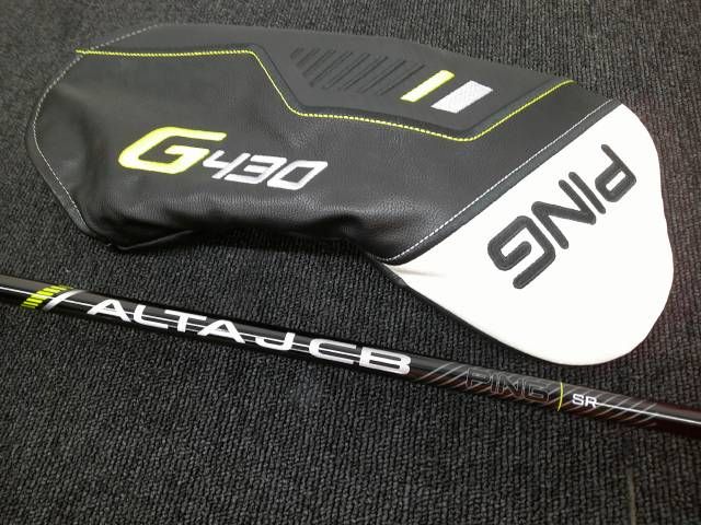 中古 ドライバー ピン G430 MAX/ALTA J CB BLACK(JP)レンチナシ/SR