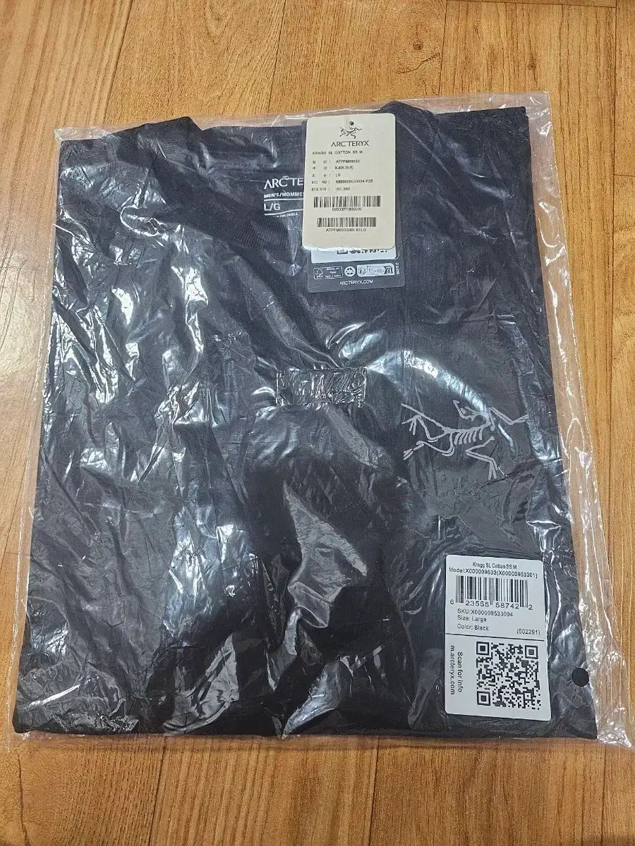 ARC'TERYX アークテリクス クラッグ 半袖 Tシャツ ブラック L