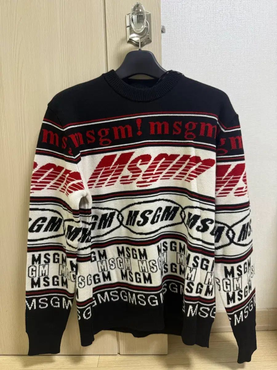 MSGM ロゴニット Mサイズ