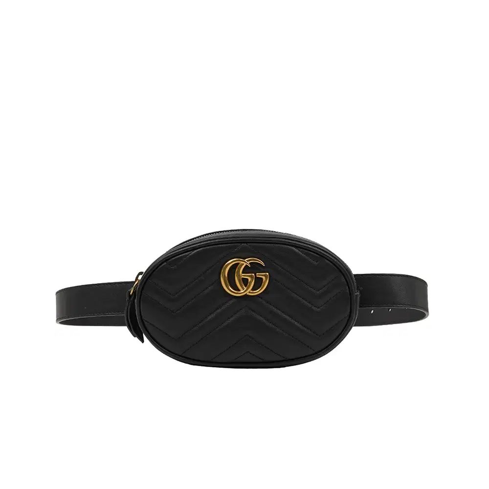 中古ブランド グッチ マトラッセ GG マーモント ベルトバッグ 476434