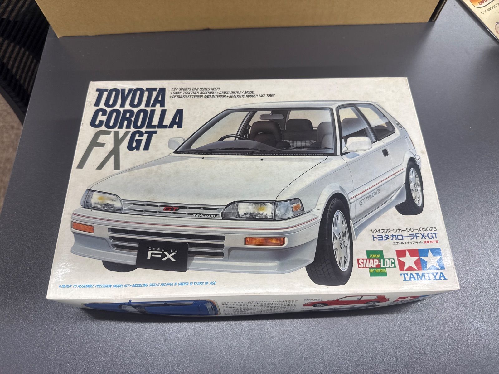 【TAMIYA】トヨタ・カローラFX-GT