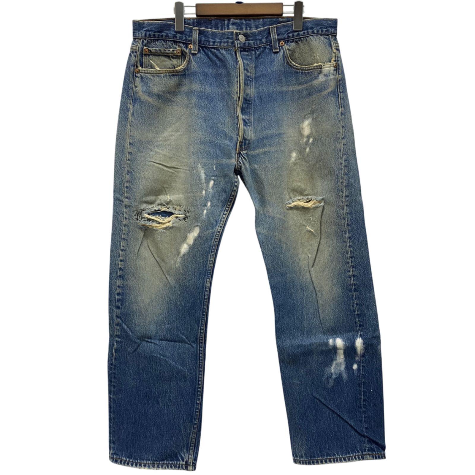 リーバイス Levi's 80's 501xx USA製 ハチマル デニム ブルー W40 L32サイズ 201MB-1435 VB
