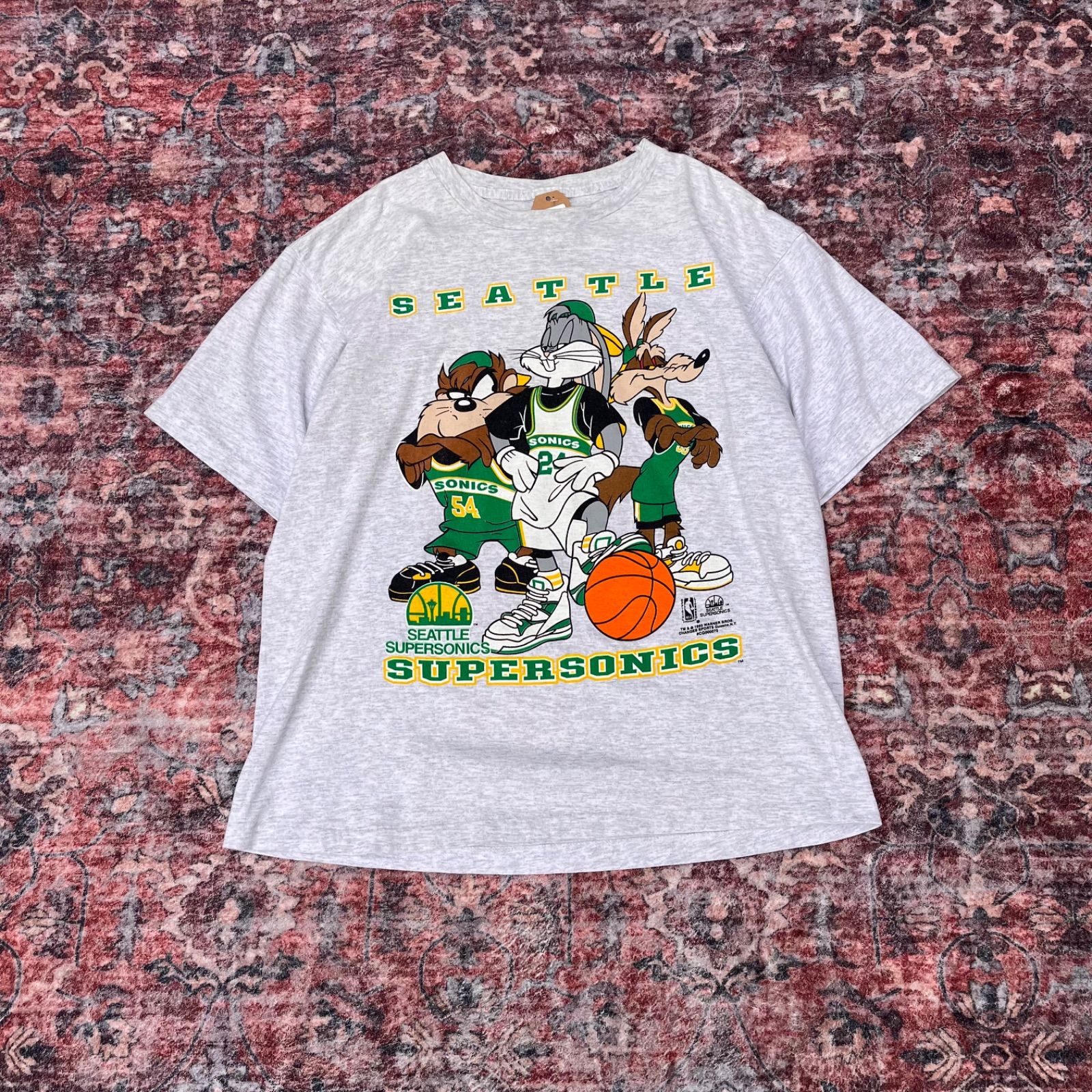 90s SEATTLE SUPERSONICS × LOONEY TUNES Tシャツ　シアトルスーパーソニックス×ルーニーテューンズ