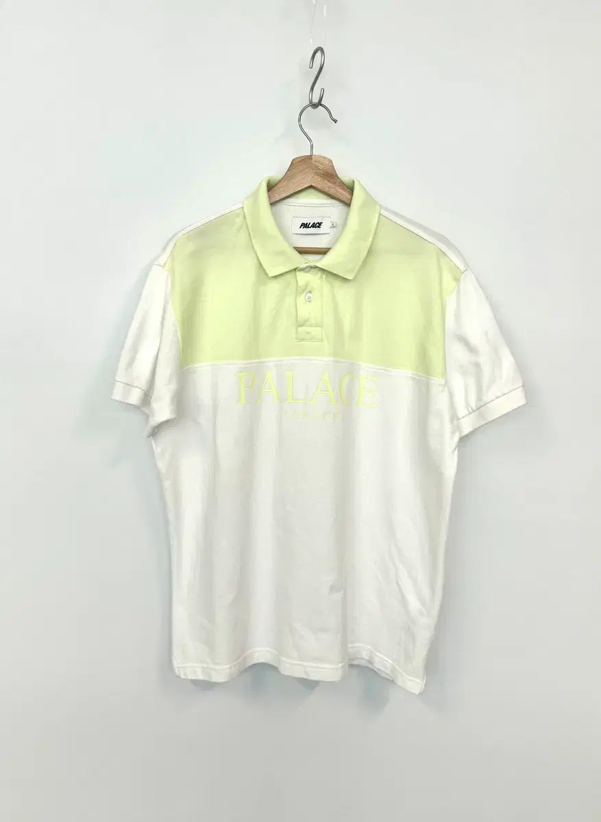 PALACE プーさん ピケ ポロシャツ L