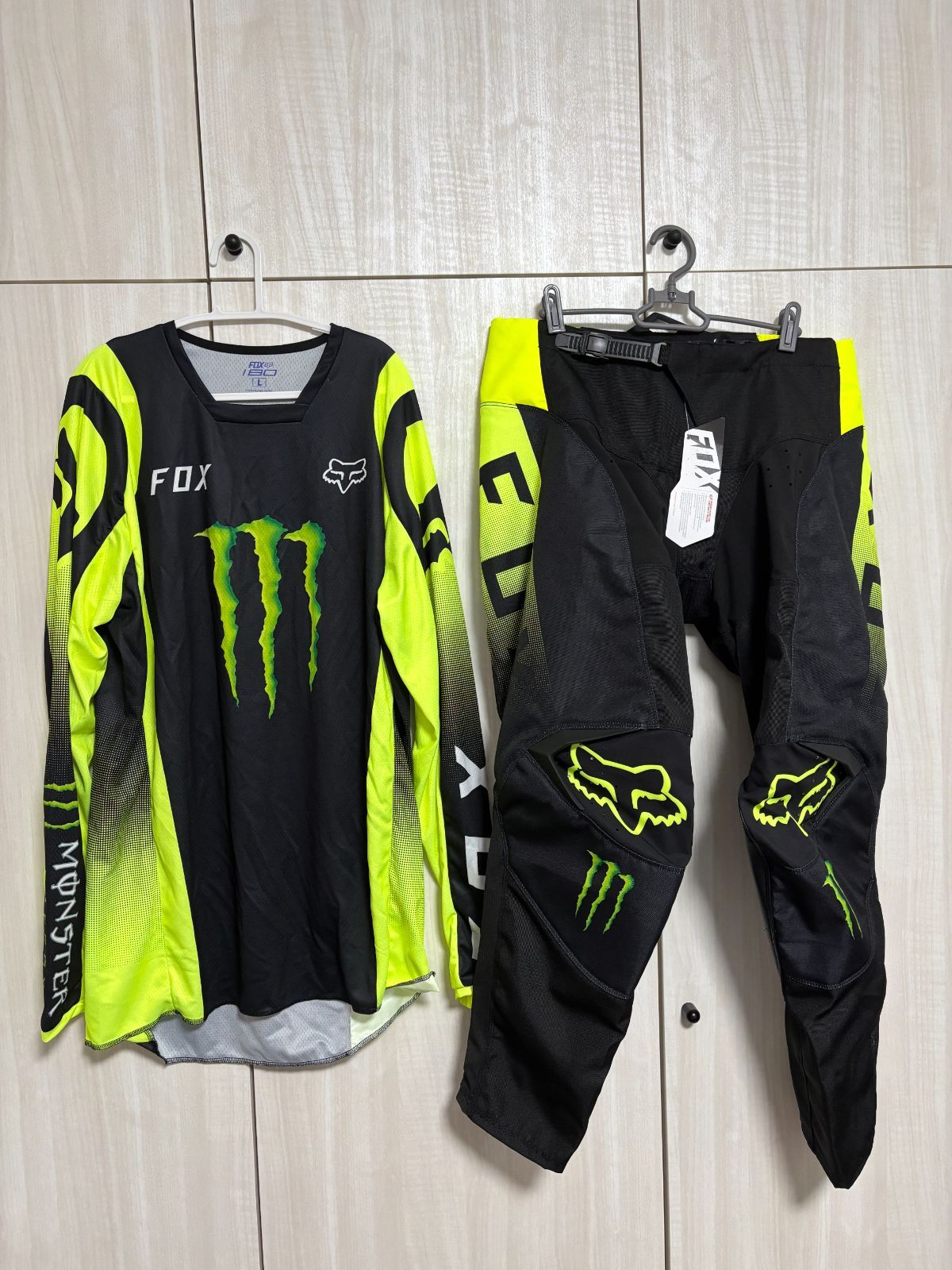 ☆アウトレット☆新品 L FOX MONSTER MX モトクロス レーシング シャツ