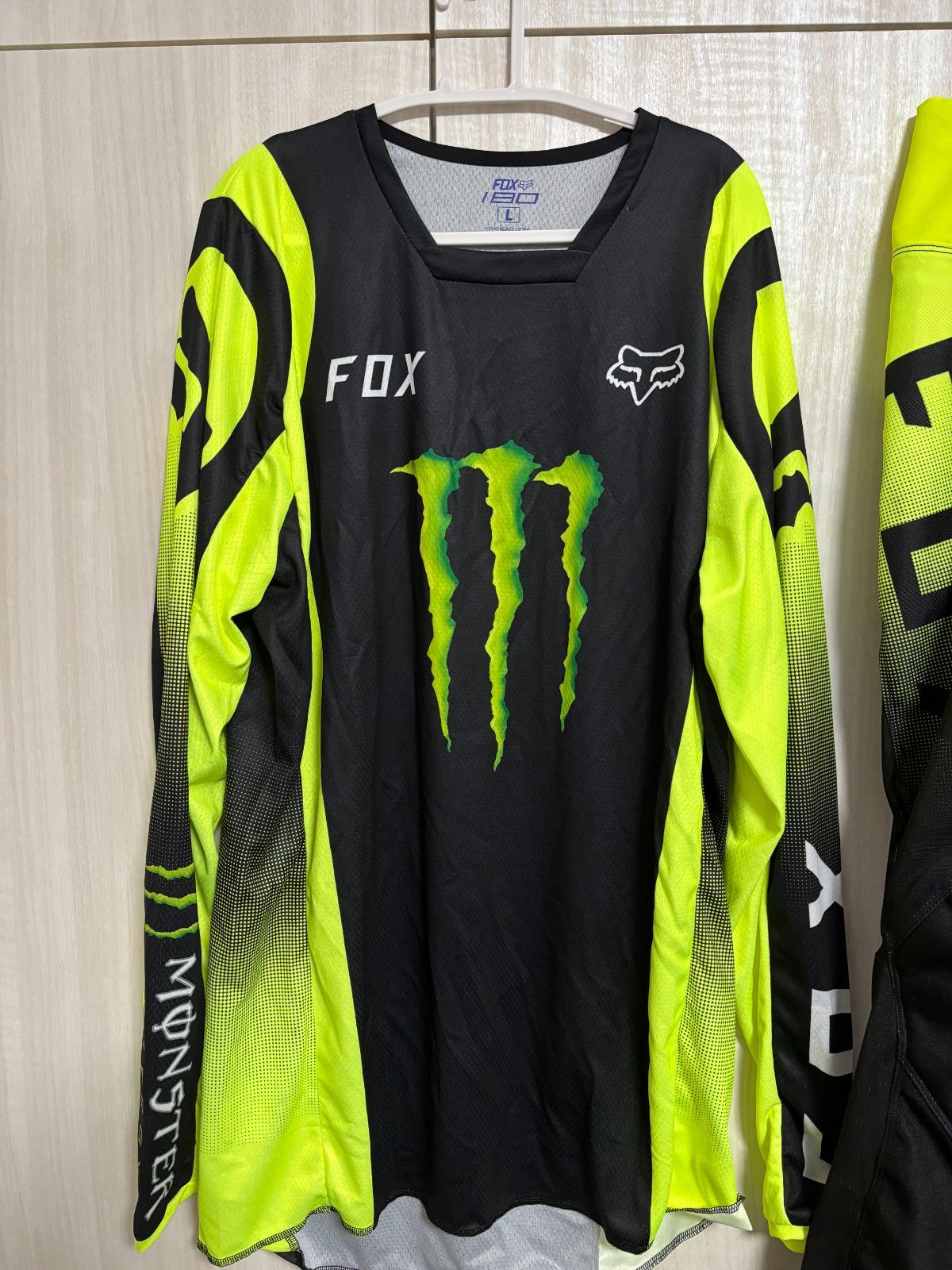 ☆アウトレット☆新品 L FOX MONSTER MX モトクロス レーシング シャツ
