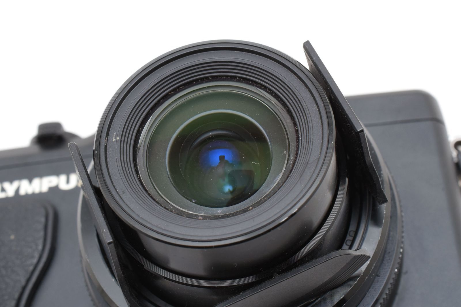 送料無料】[実用品] 完動 OLYMPUS STYLUS XZ-2 ブラック ケース付 