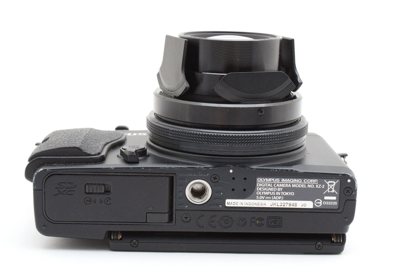実用品] 完動 OLYMPUS STYLUS XZ-2 ブラック ケース付 オリンパス