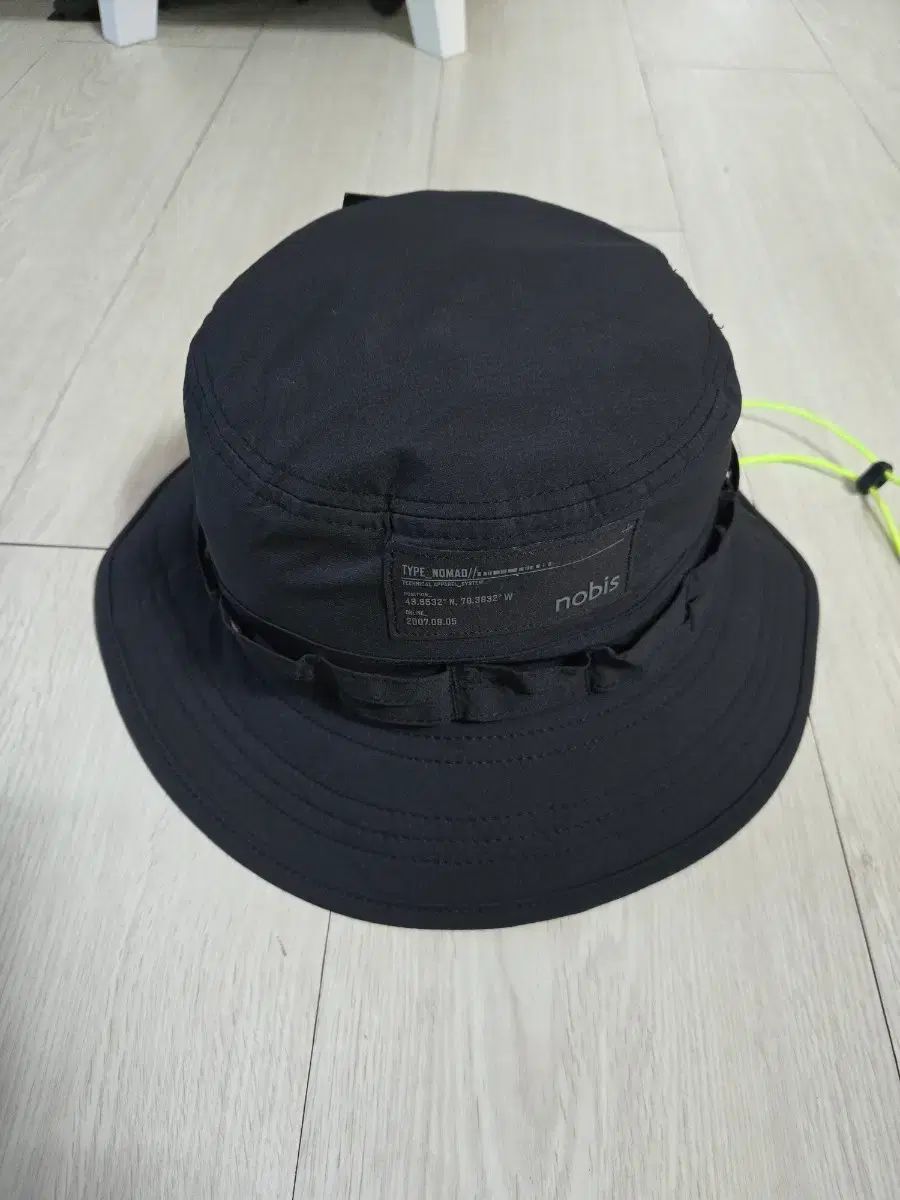 (新品)ノビス ノマド バケットハット ブラック (男性・女性)ユニセックス