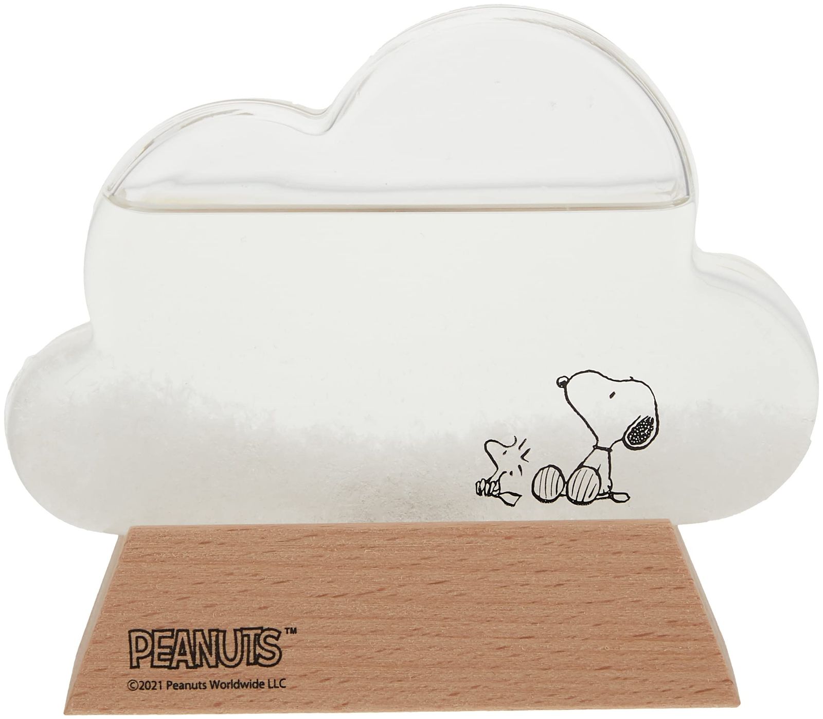 スヌーピー ガラス ストームグラス クラウド 151-333274 「ピーナッツ(PEANUTS)」 W13.5×D5×H11cm送料無料 4,900円