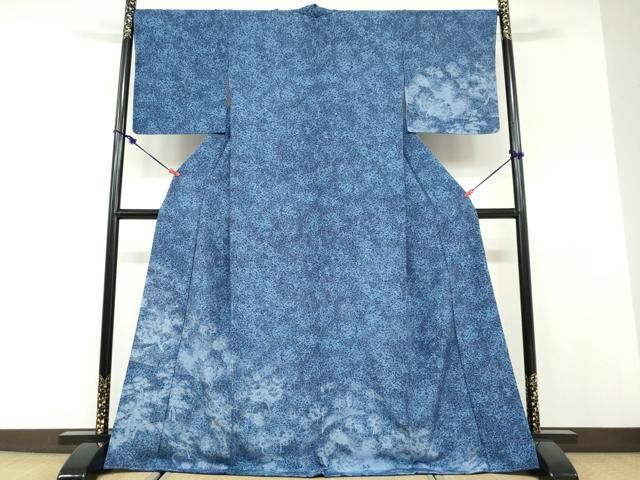 平和屋着物●訪問着　樹林文　正絹　逸品　未使用　DABD9778ud