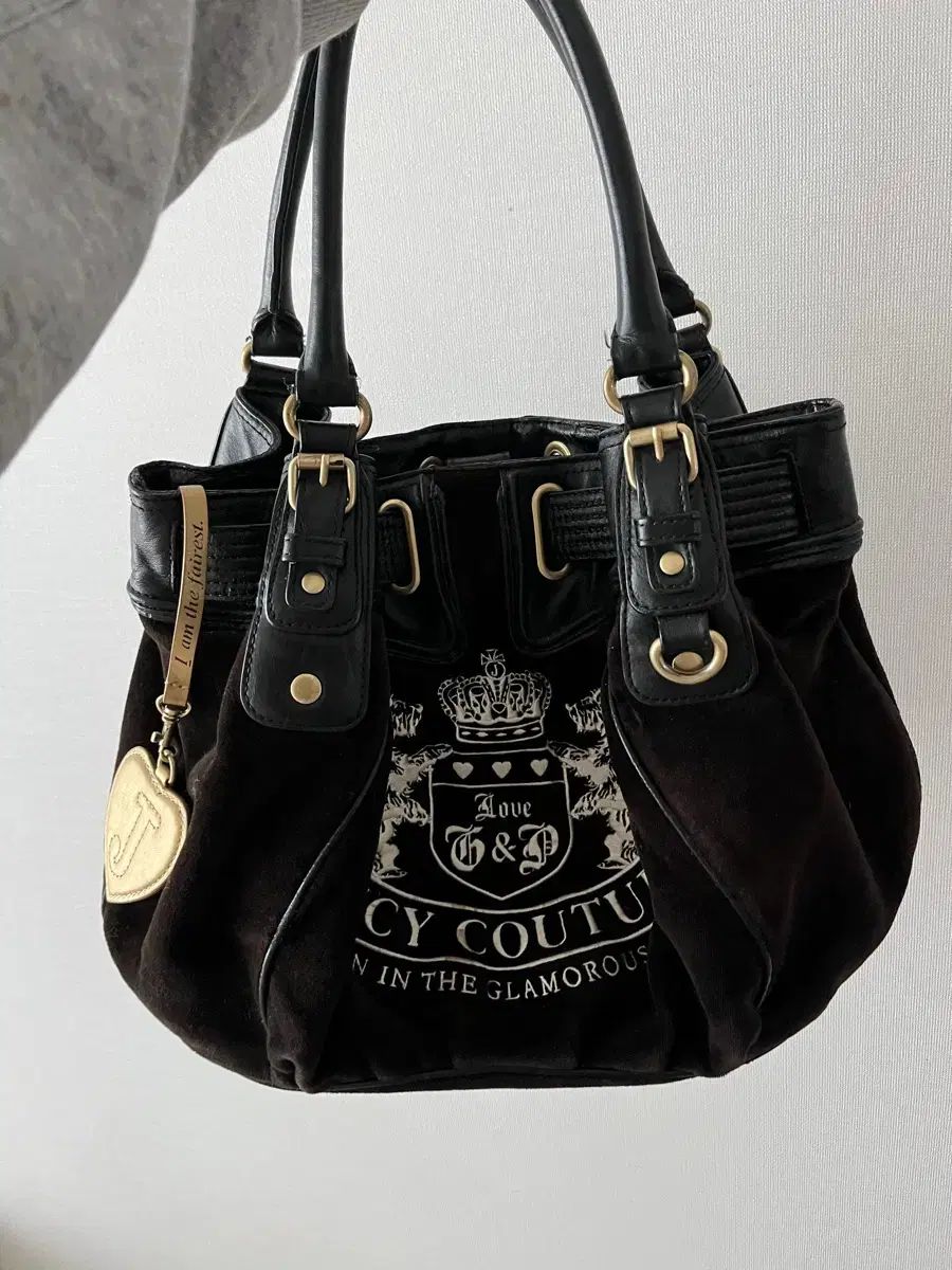 JUICY COUTURE ジューシークチュール ヴィンテージ ブラウン HOBO BAG