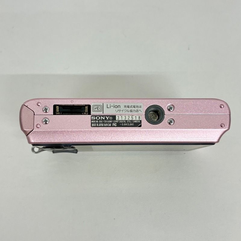 動作品】 SONY Cyber-shot DSC-T20 Pink ソニー サイバーショット