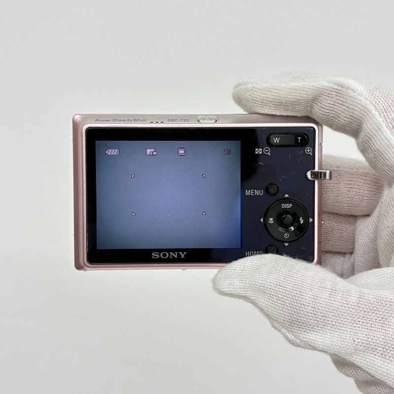 動作品】 SONY Cyber-shot DSC-T20 Pink ソニー サイバーショット