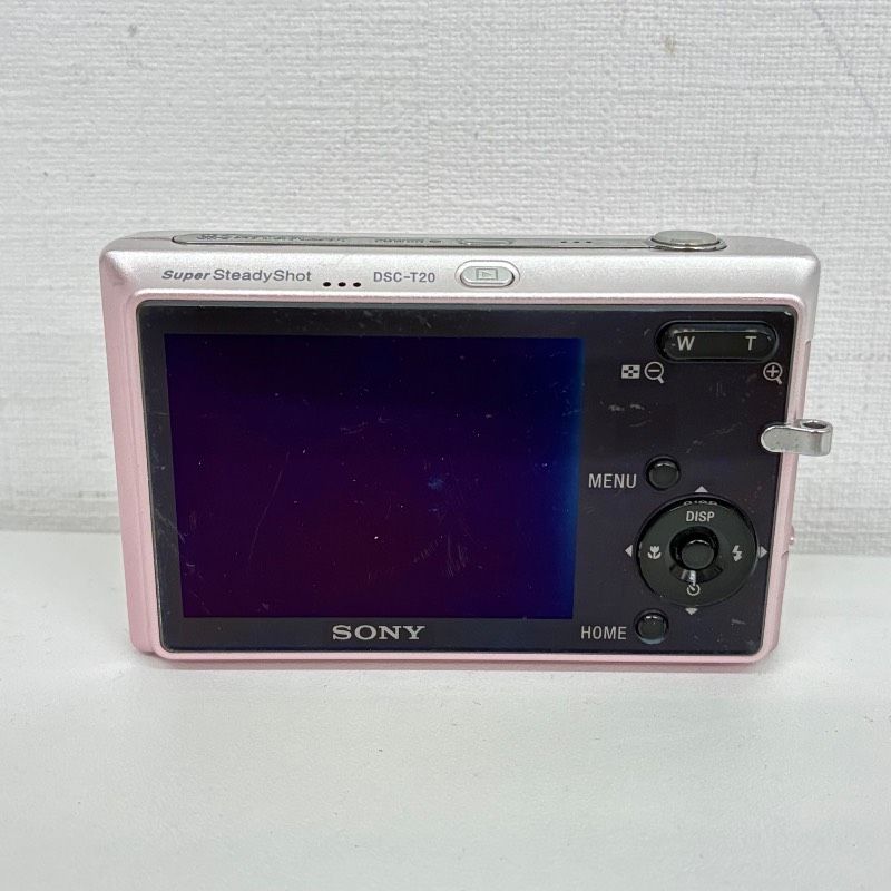 動作品】 SONY Cyber-shot DSC-T20 Pink ソニー サイバーショット