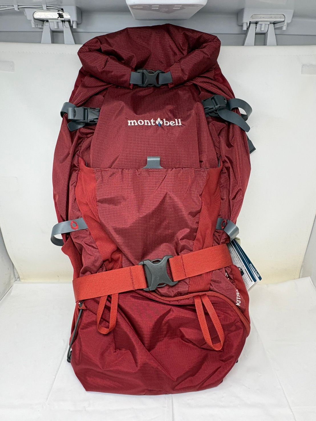 ◆未使用 保管品 mont-bell モンベル リュックサック キトラパック30 赤 レッド 1133238 タグ付き◆21370★