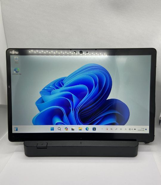 ★【中古Cランク品】Wi-Fi版 arrows Tab Q739/AB 128GB PQ13B ブラック 【安心30日保証】