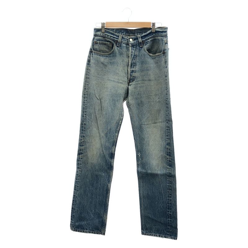 【中古】LEVI'S デニムパンツ ブルー リーバイス ボタン裏552[10]