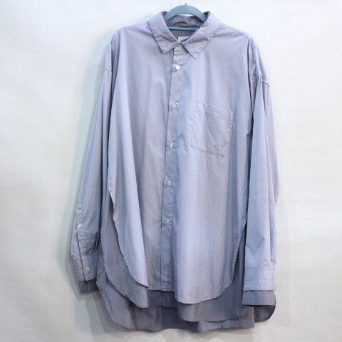 stein 22AW OVERSIZED LAYERD SHIRT / オーバーサイズ レイヤーシャツ メンズ Sサイズ MADE IN JAPAN 日本製