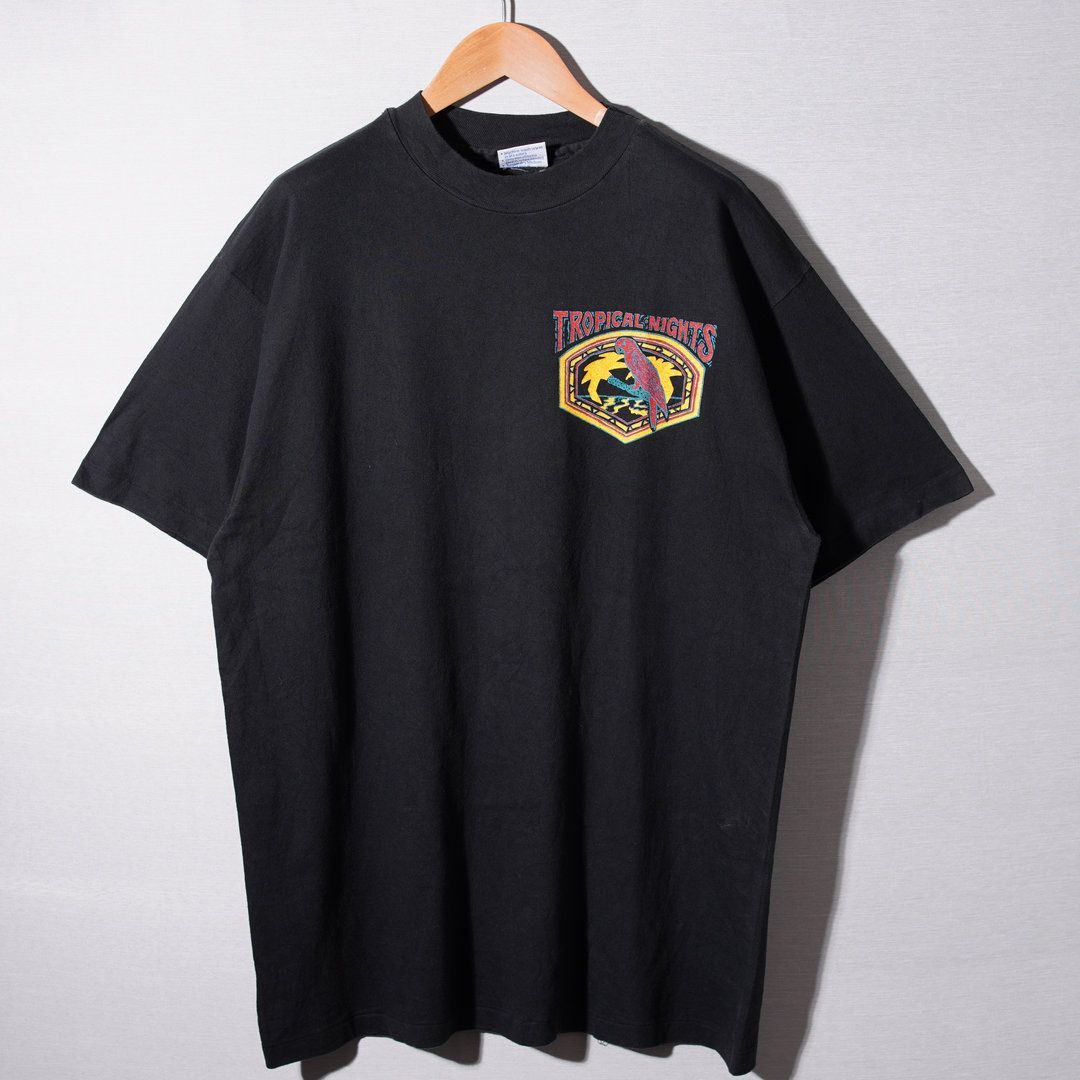 90s USA製 ヴィンテージ Tシャツ L ブラック All Sports オール