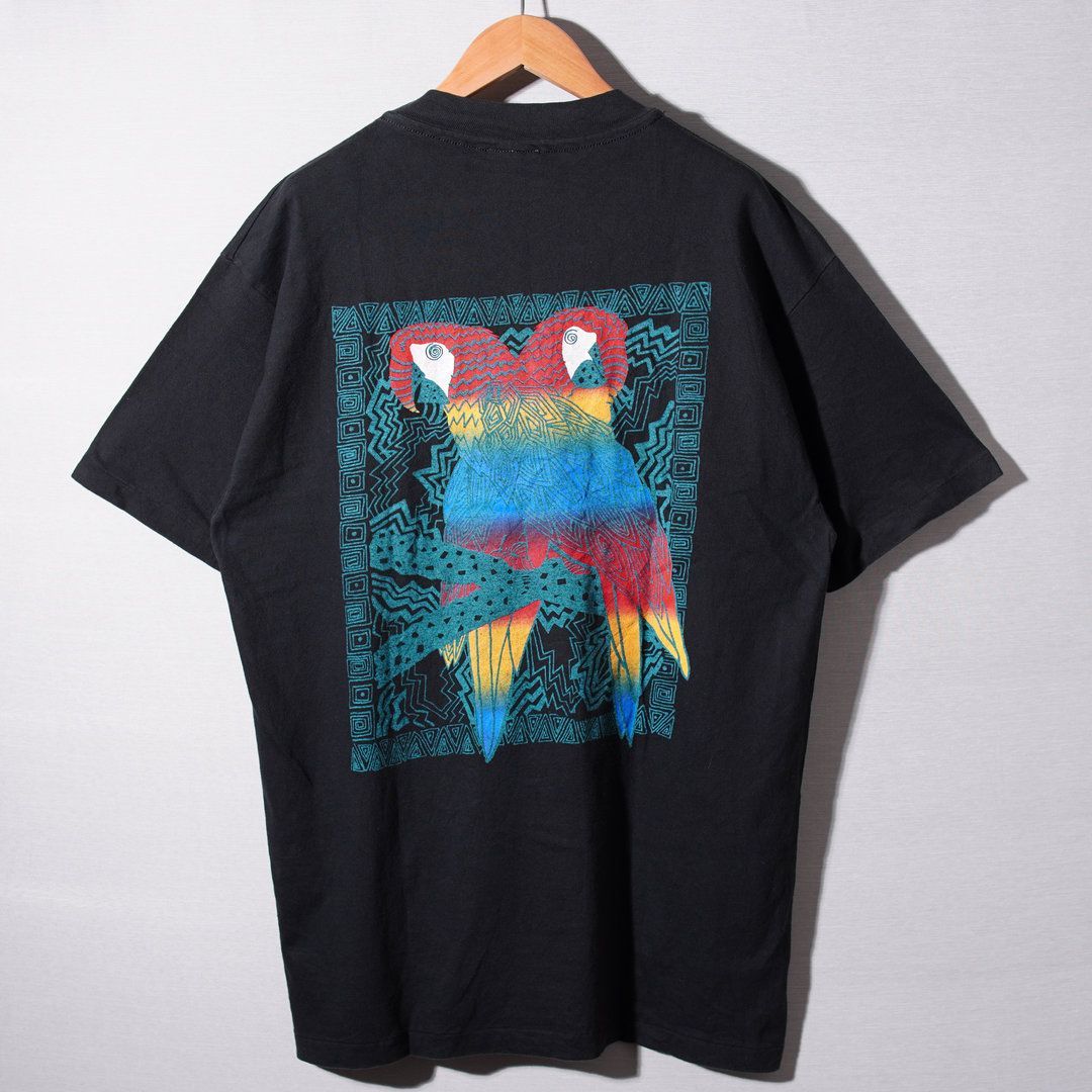 90s USA製 ヴィンテージ Tシャツ L ブラック All Sports オール