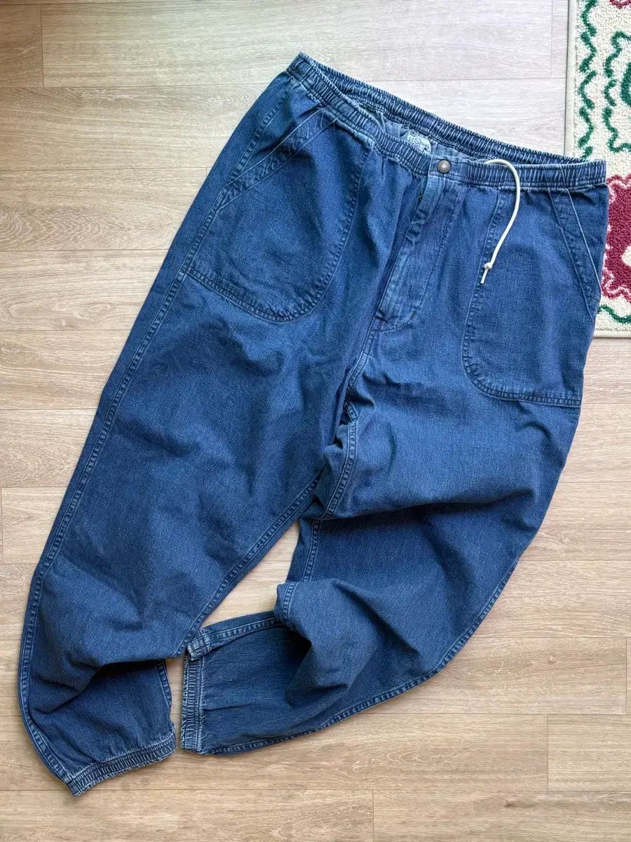 L orslow コットン デニム パンツ