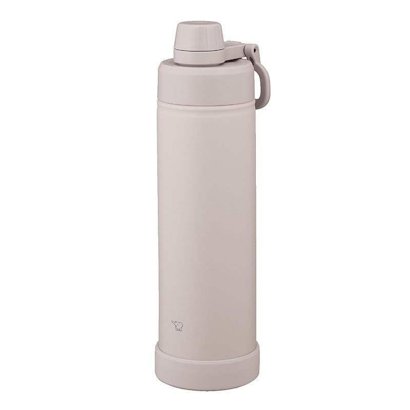 【新品】 象印 水筒 0.75L 【素早く水分補給】 食洗機対応 シームレスせん 洗う点数3点のみ ハンドルつき 保冷 クールボトル ミスティグレー SD-KA75-HM