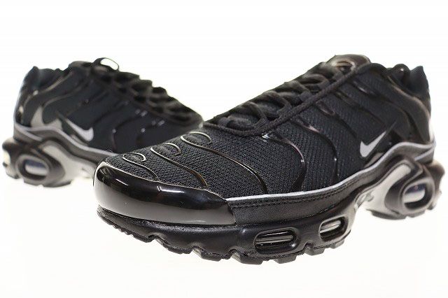 ナイキ NIKE AIR MAX PLUS OG BLACK 25.5cm HV8066-002 エア マックス プラス ブラック リフレクティブ 【ブランド古着ベクトル】【中古】▲■260506